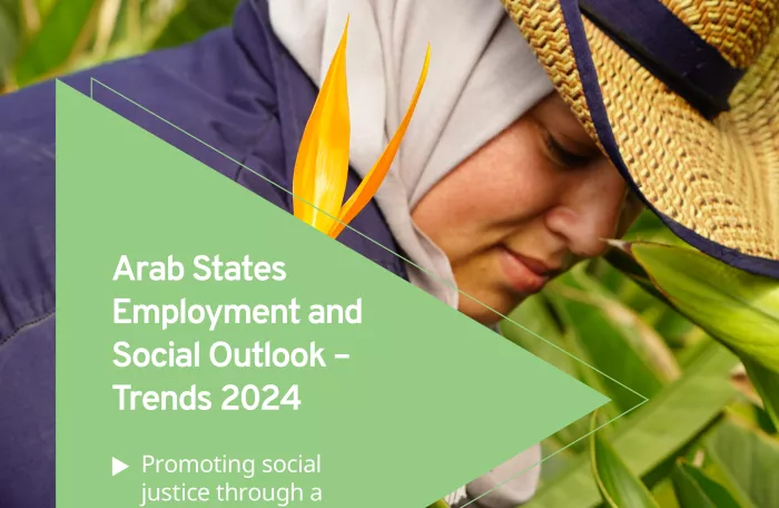 Arab States Employment and Social Outlook 2024 cover