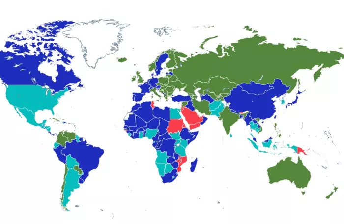 Care policy map